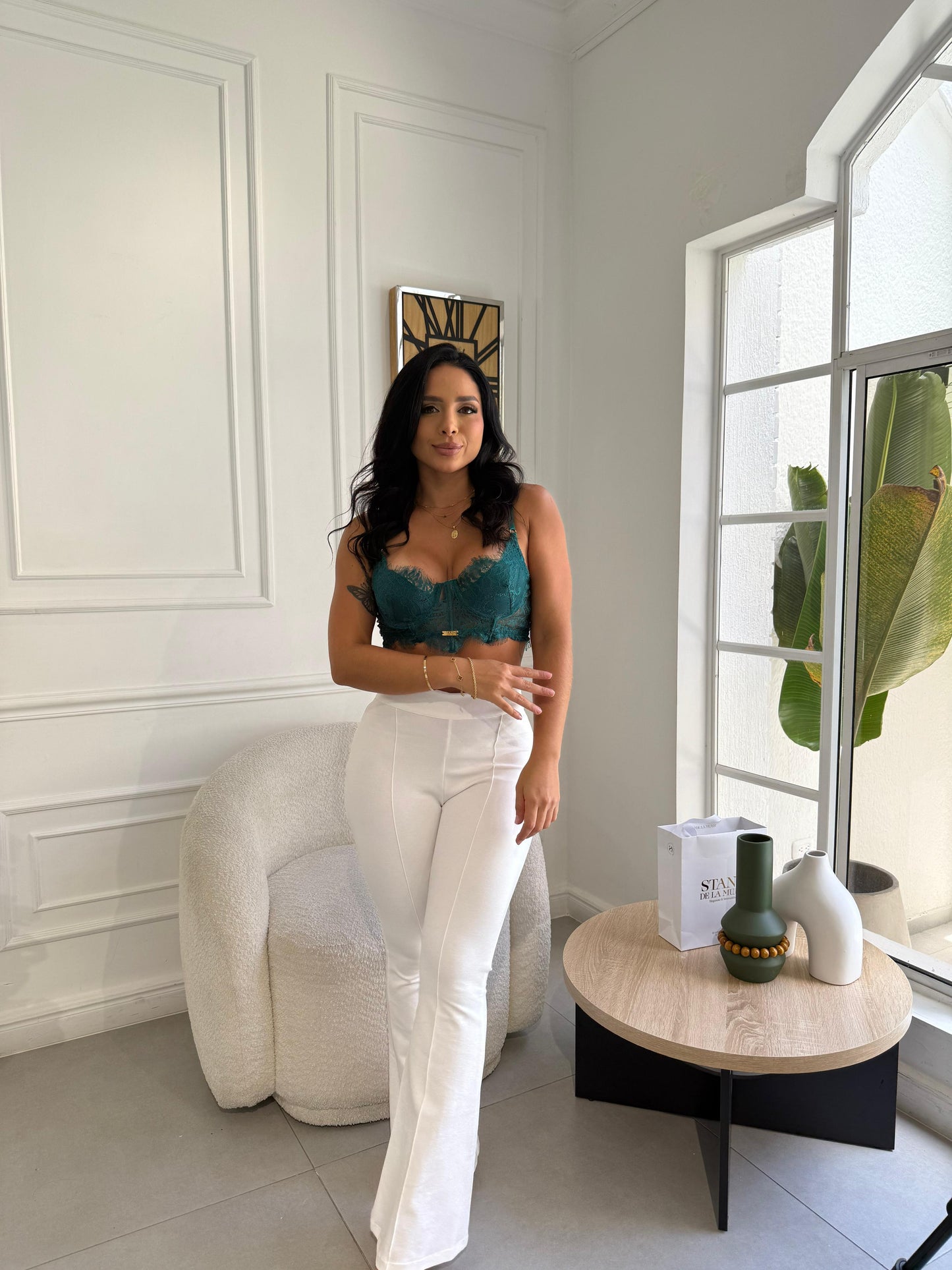 SET LIGUEROS BELA VERDE ESMERALDA